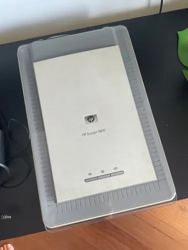 Scanner HP Scanjet 3800 - funcionando e com todos os cabos