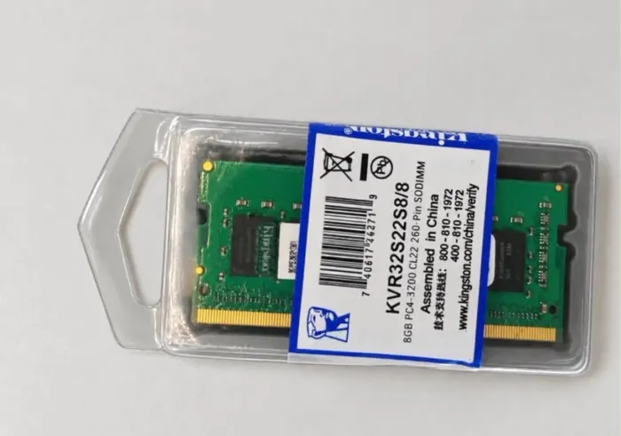 Memória kingston 8GB