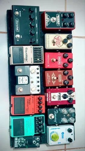 Pedais de guitarra- Setup