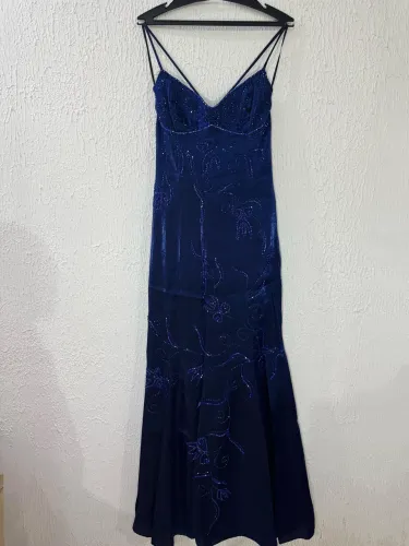 Vestido longo de casamento