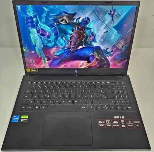 Notebook acer nitro v15, rtx 3050.