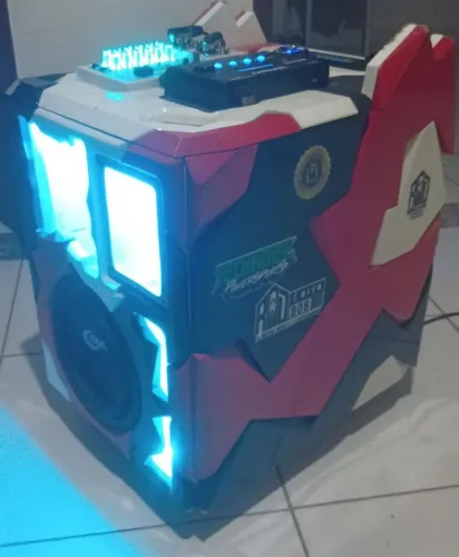 Caixa Bob, mini paredão de qualidade, com tamanho compacto