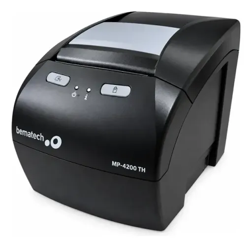 Impressora térmica Bematech MP-4200 TH USB/REDE/SERIAL seminova
