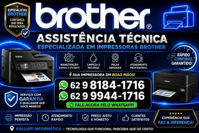 CONSERTO ESPECIALIZADO IMPRESSORA BROTHER RECUPERAÇAO DE FONTE 280.00 QUANDO LIGA A 22O V