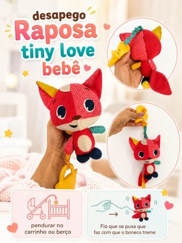 Raposa Tiny Love bebê