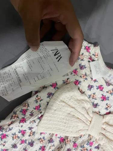 Vestido Zara novo 4 anos