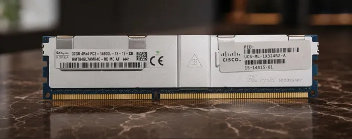 Kit 4x 32GB DDR3 ECC RDIMM 1866MHz Cisco/Sk Hynix - 128GB Total