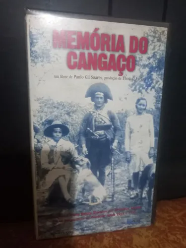 Fita VHS Filme "Memória do cangaço" Documentário
