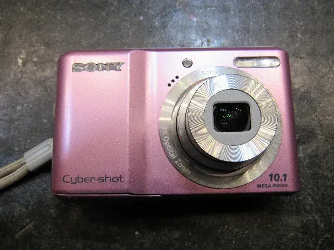 camera digital rosa Cyber Shot Sony dsc-s2000