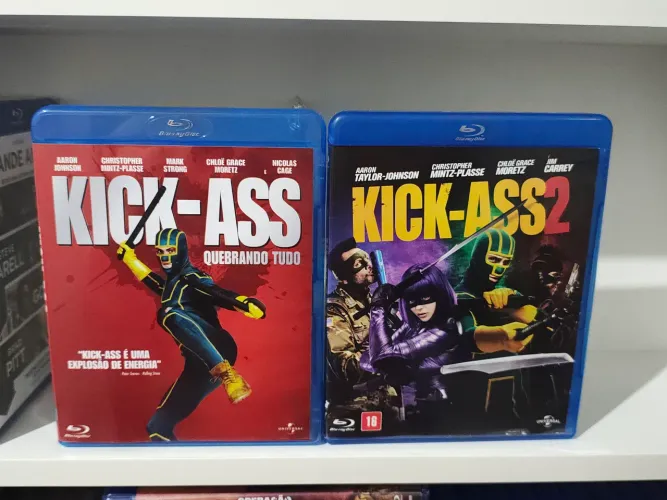 Kick - Ass 1 e 2, blu-ray original