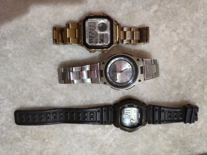 Lote relógios Casio 