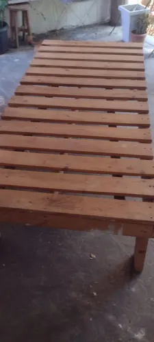 Cama solteiro de palete