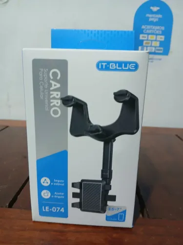 Suporte para celular articular fixado no espelho central / SUPER PROMOÇÃO