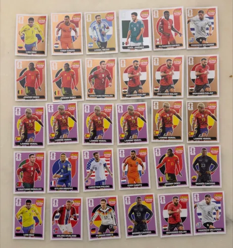 Figurinhas Extra Sticker Panini