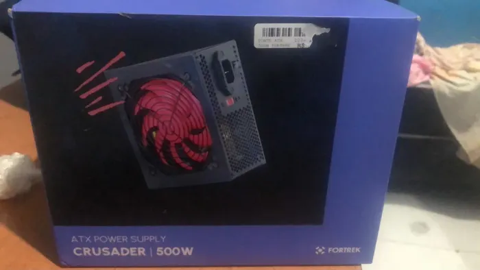 Fonte atx 500w crusader
