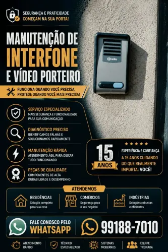Manutenção de Interfone 