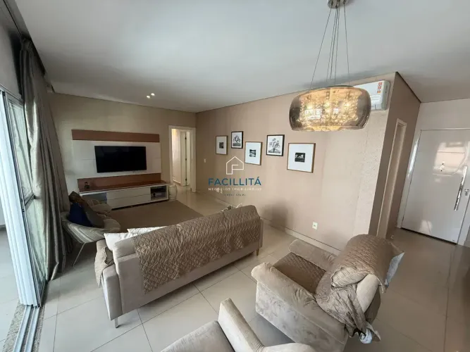 Alugo apartamento no Adrianópolis com 3 suítes, 100% mobiliado, no Condomínio Concept-Man
