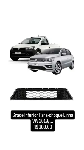 Grade Linha Volkswagen 2017