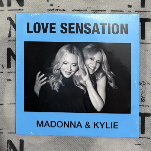 CD SINGLE Madonna & Kylie Minogue - Love Sensation Lacrado UK Edition