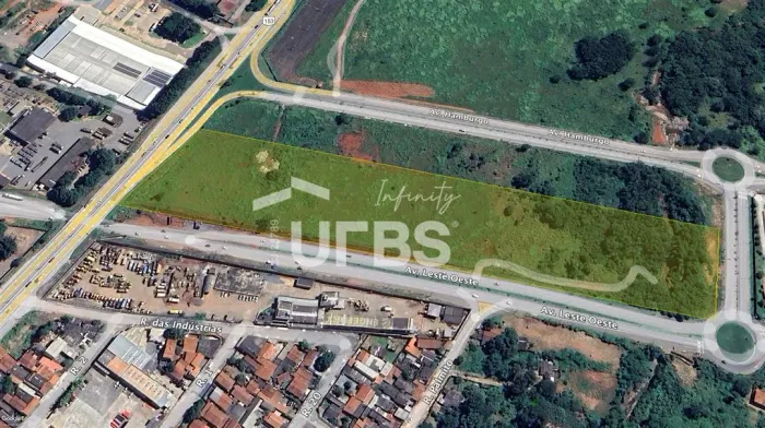 Terreno Comercial de 33.000 m² à Venda na BR-153 esq com Av Leste Oeste Conjunto Caiçara,