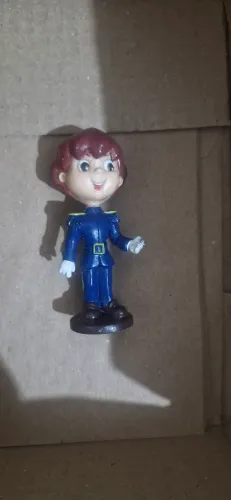  [RARO] Miniatura Antiga Senninha Colecionável (Farda Azul) - Anos 90
