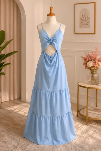 Vestido longo para festas