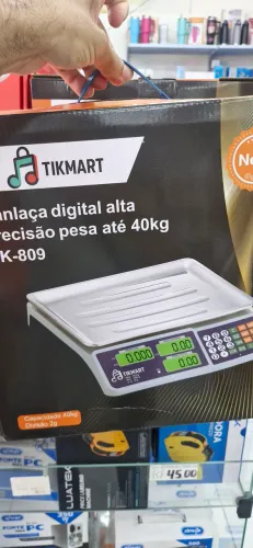 Balança comercial tikmart 40kg
