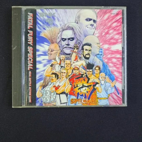 Fatal Fury Special Completo Americano para Neo Geo CD. Ótimo