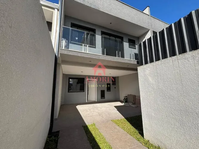 Sobrado à venda, Protno para morar com terraço,Fazendinha, Curitiba, PR