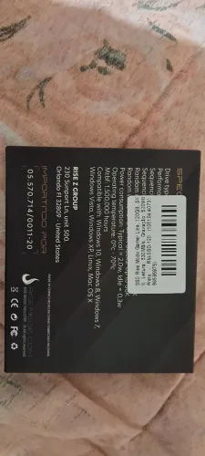 Ssd Rise Mode Gamer 120gb, 530mbps/520mbps