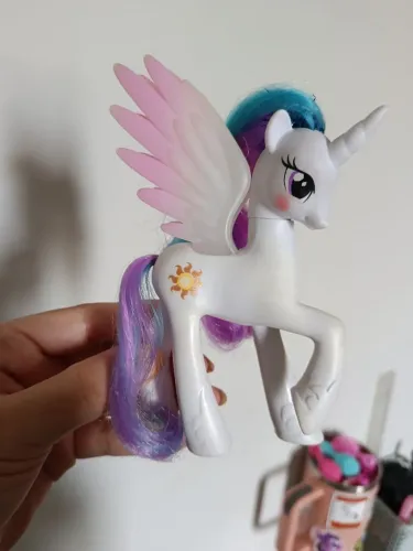 My little ponto Celestia (tinsel arrancado)