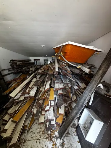 Madeiras e materiais usados