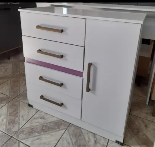 Cômoda Nova Com 1 porta