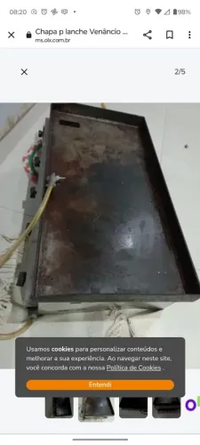 Chapa de hambúrguer