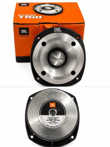 Super Tweeter Profissional Selenium Jbl St400 Trio 150w Rms Cor Cromado