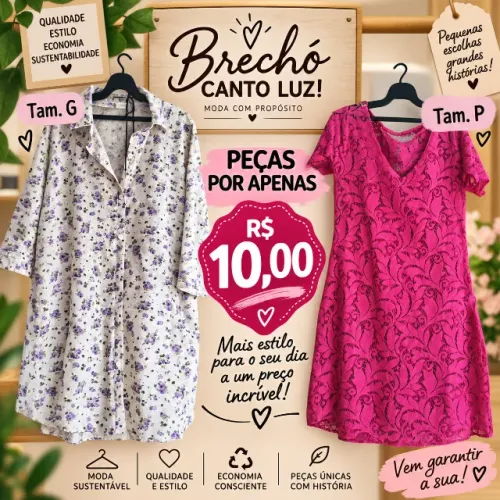 Roupas semi-novas