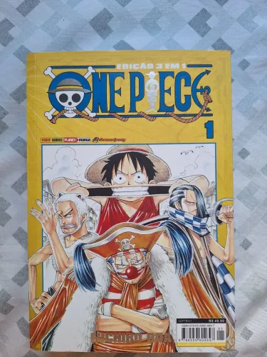 One piece, 3 em 1, primeira edição