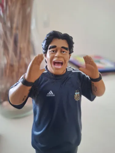 Boneco Diego Maradona Técnico Argentina
