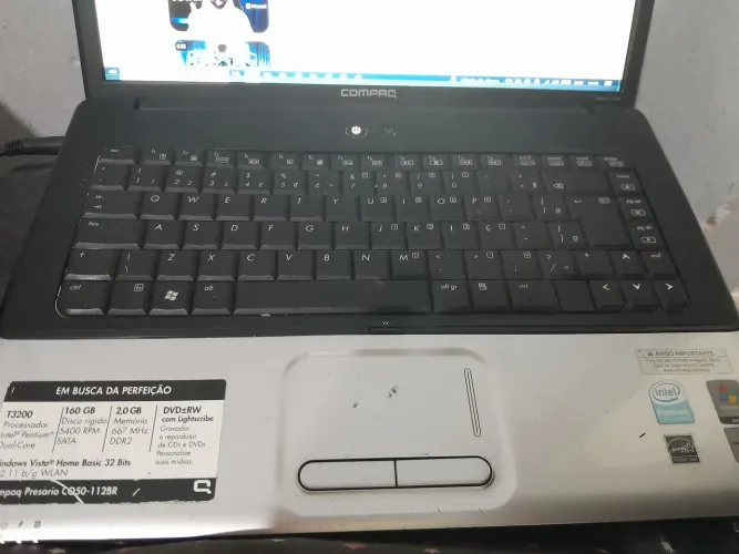 NOTEBOOK COMPAQ TROCO  POR CAIXA DE 15" SUBOFF TEL/ZAP- *38