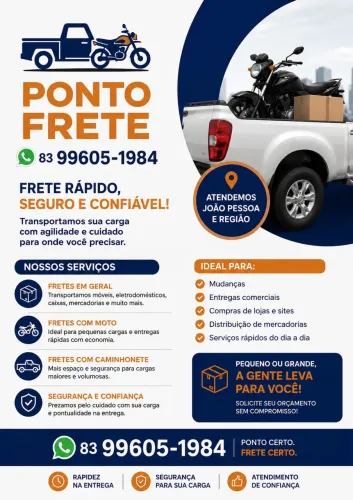 Fretes e entregas
