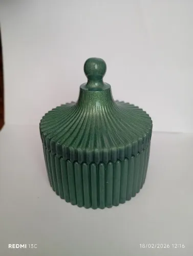 Pote de resina 