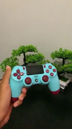 Controle PS4 Original - AZUL TIFFANY