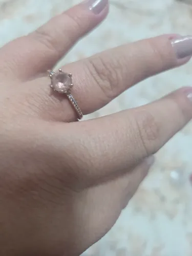 Anel Solitario Pandora Coroa Signature