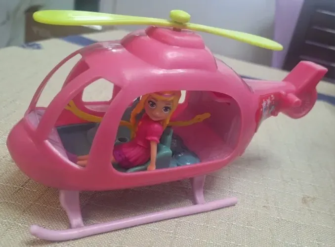 Helicóptero da Polly 