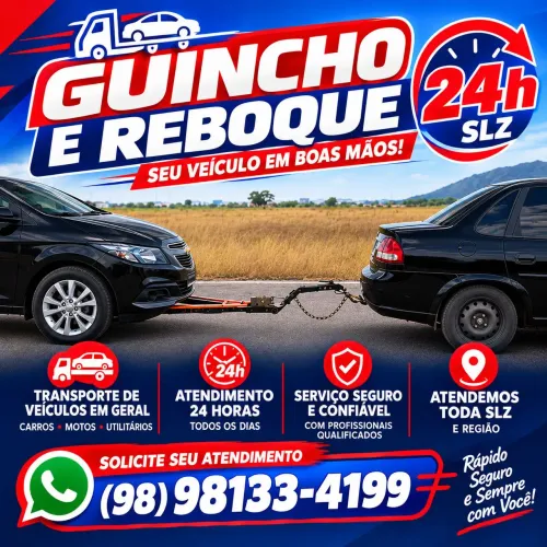 Guincho e reboque 24h em São Luís