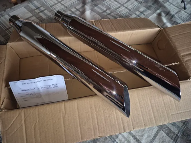 Ponteira escapamento harley davidson 883 / XL 1200