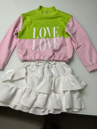 Roupa infantil menina 10 anos doce caju 