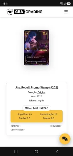 Riftbound Jinx Promo GBA9