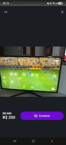 TV SANSUNG 40 SMART COM PROBLEMA NOS LEDS