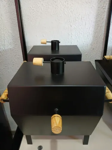 CHURRASQUEIRA ABAFINHO CHAPA REFORÇADA